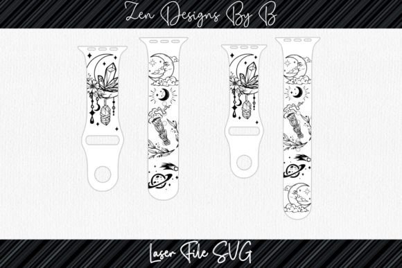 Download Celestial Watch Band Laser SVG - Laser svg Collection