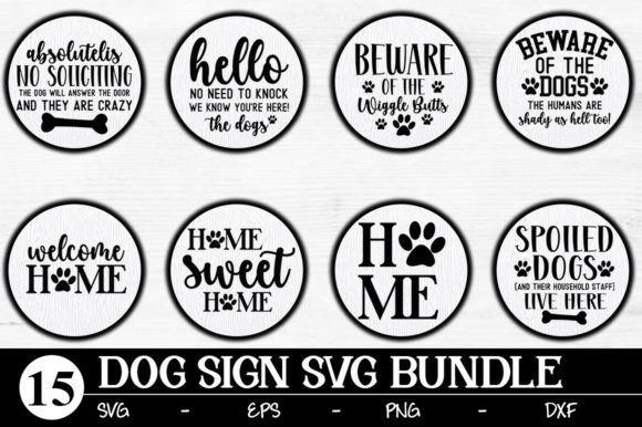 Download Dog Sign SVG Bundle - Dog sign svg Collection